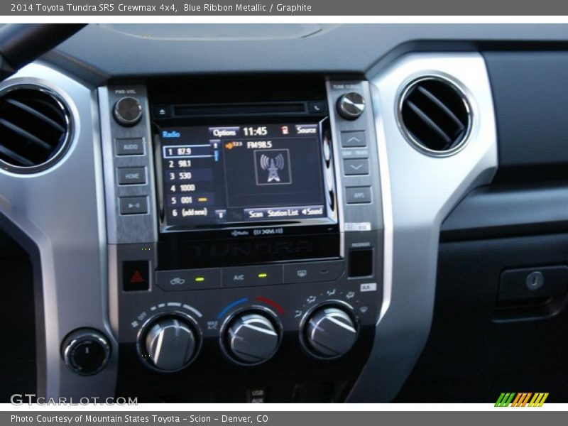 Blue Ribbon Metallic / Graphite 2014 Toyota Tundra SR5 Crewmax 4x4