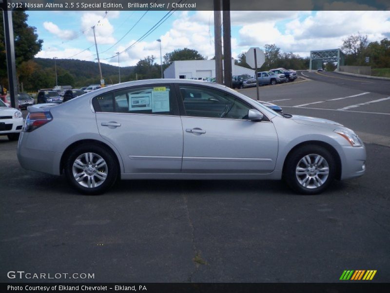 Brilliant Silver / Charcoal 2012 Nissan Altima 2.5 S Special Edition