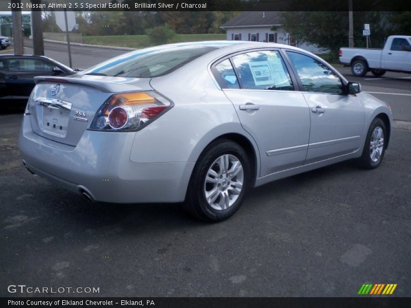Brilliant Silver / Charcoal 2012 Nissan Altima 2.5 S Special Edition