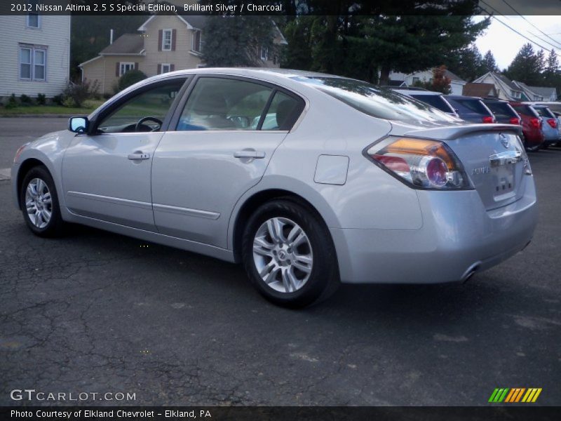 Brilliant Silver / Charcoal 2012 Nissan Altima 2.5 S Special Edition