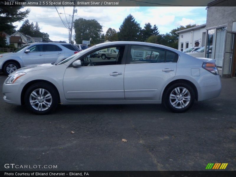 Brilliant Silver / Charcoal 2012 Nissan Altima 2.5 S Special Edition