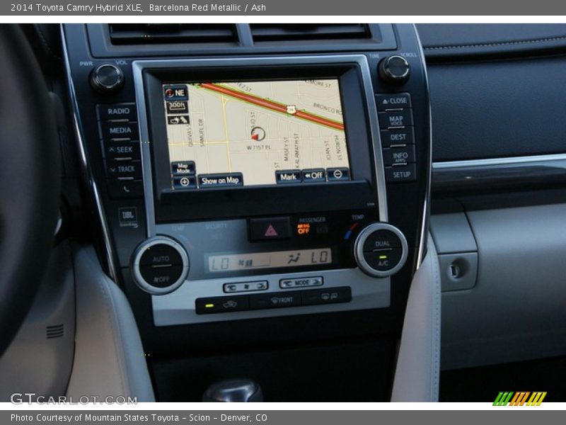 Navigation of 2014 Camry Hybrid XLE