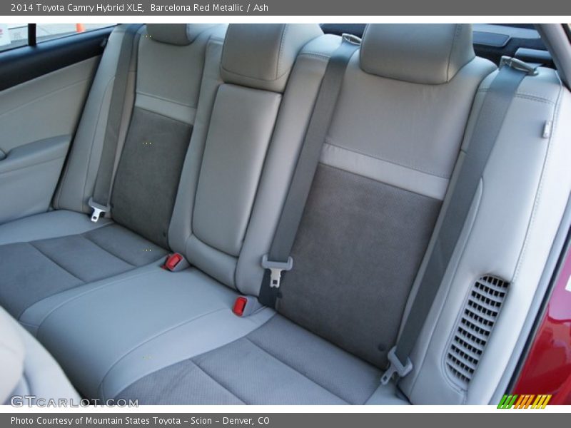 Barcelona Red Metallic / Ash 2014 Toyota Camry Hybrid XLE