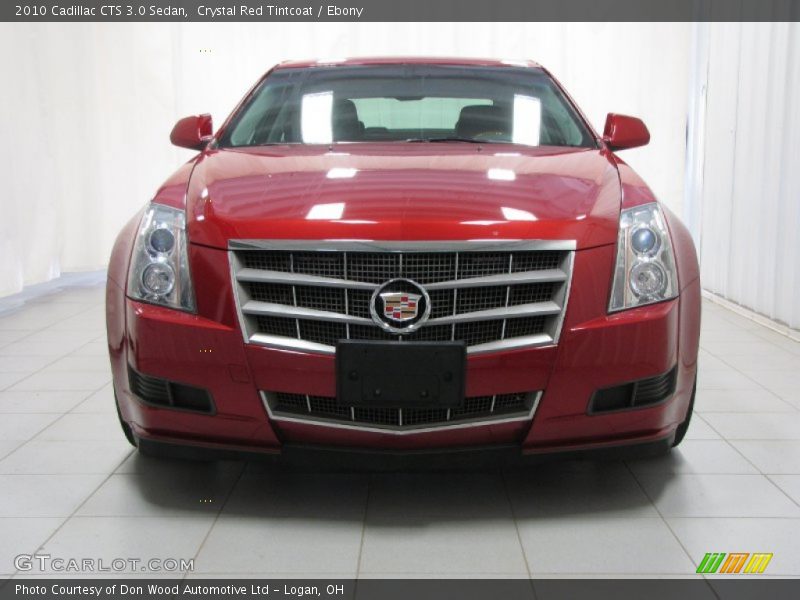 Crystal Red Tintcoat / Ebony 2010 Cadillac CTS 3.0 Sedan