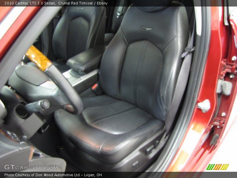 Crystal Red Tintcoat / Ebony 2010 Cadillac CTS 3.0 Sedan