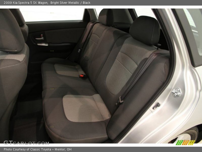 Bright Silver Metallic / Black 2009 Kia Spectra 5 SX Wagon