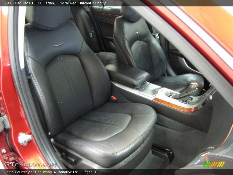 Crystal Red Tintcoat / Ebony 2010 Cadillac CTS 3.0 Sedan