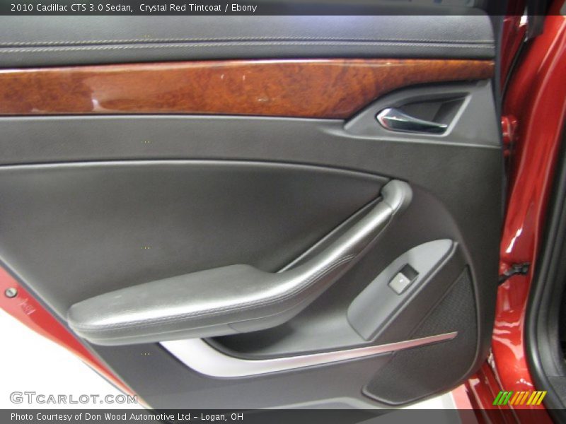Crystal Red Tintcoat / Ebony 2010 Cadillac CTS 3.0 Sedan