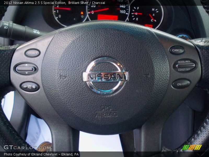 Brilliant Silver / Charcoal 2012 Nissan Altima 2.5 S Special Edition