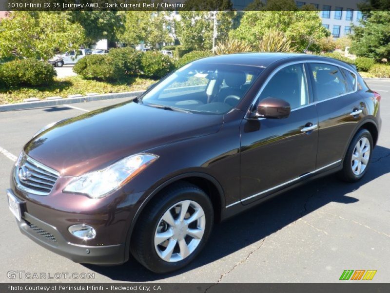 2010 EX 35 Journey AWD Dark Current Red