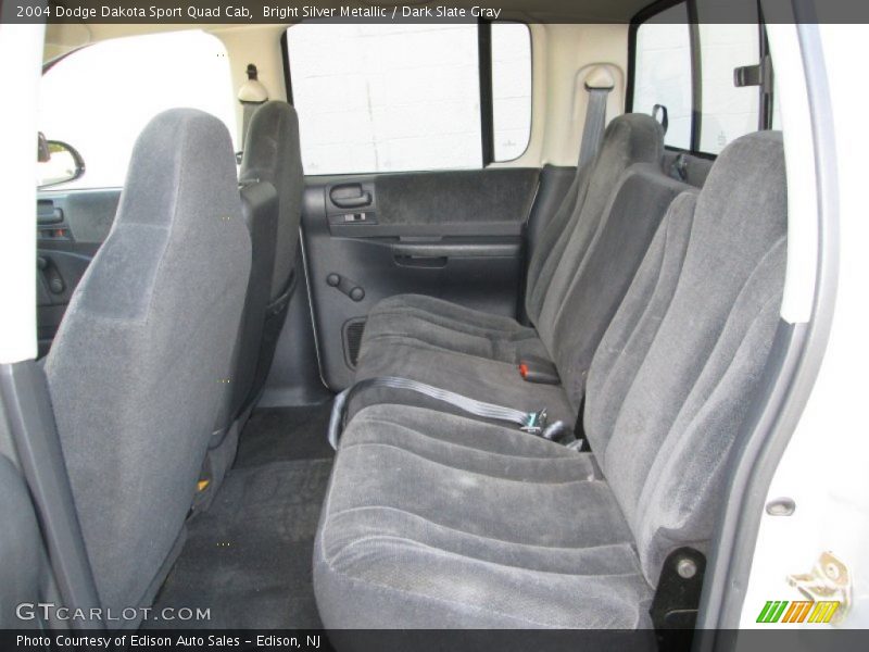 Bright Silver Metallic / Dark Slate Gray 2004 Dodge Dakota Sport Quad Cab