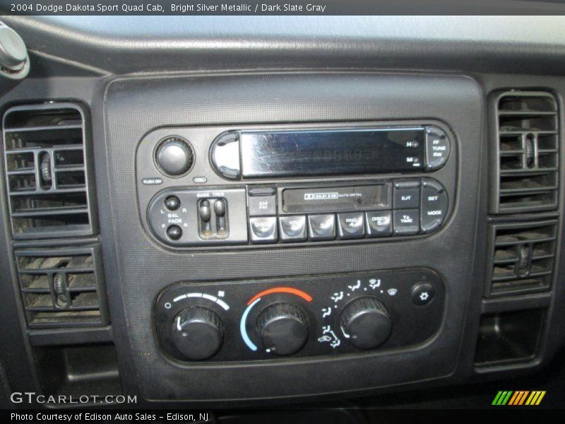 Bright Silver Metallic / Dark Slate Gray 2004 Dodge Dakota Sport Quad Cab