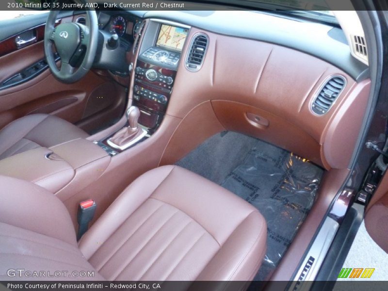 Dashboard of 2010 EX 35 Journey AWD