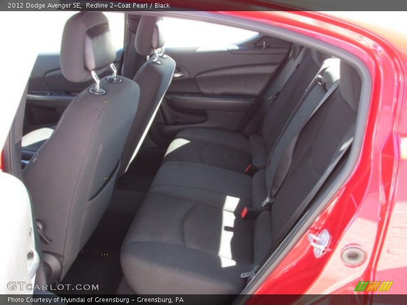 Redline 2-Coat Pearl / Black 2012 Dodge Avenger SE