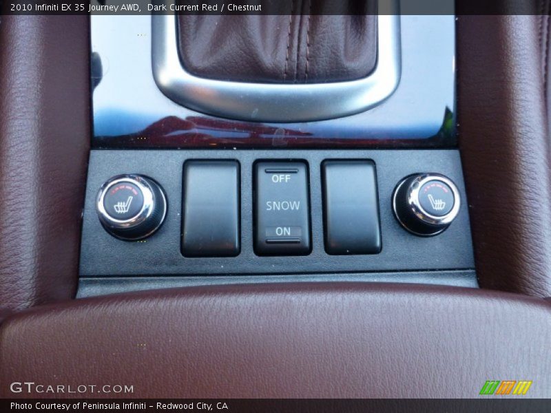 Controls of 2010 EX 35 Journey AWD