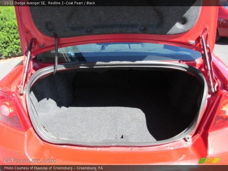 Redline 2-Coat Pearl / Black 2012 Dodge Avenger SE