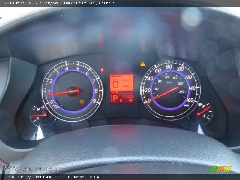 2010 EX 35 Journey AWD 35 Journey AWD Gauges