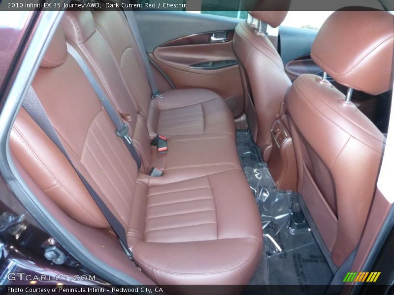Rear Seat of 2010 EX 35 Journey AWD