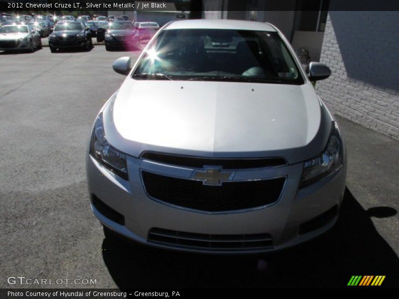 Silver Ice Metallic / Jet Black 2012 Chevrolet Cruze LT