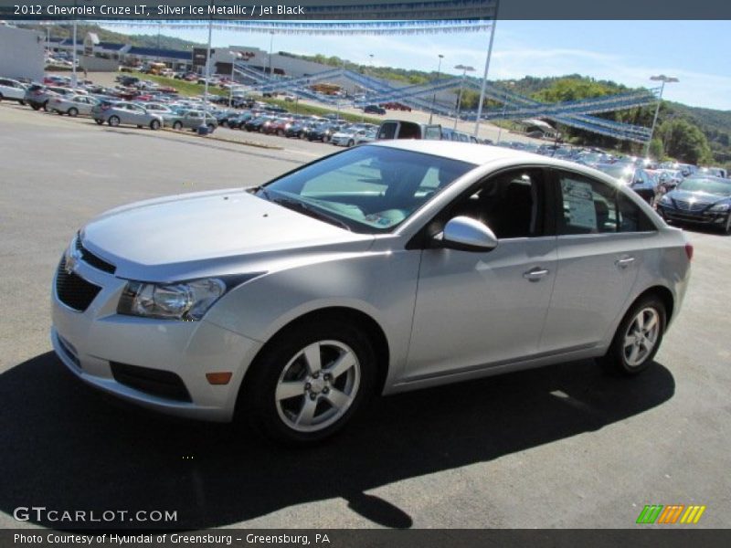 Silver Ice Metallic / Jet Black 2012 Chevrolet Cruze LT