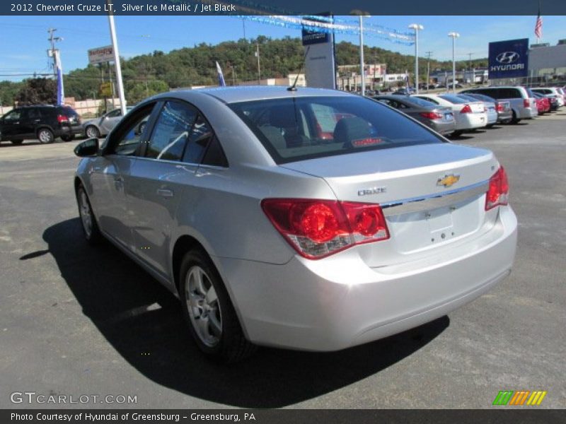 Silver Ice Metallic / Jet Black 2012 Chevrolet Cruze LT
