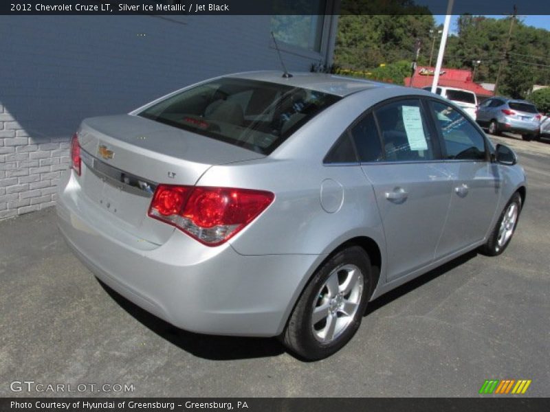 Silver Ice Metallic / Jet Black 2012 Chevrolet Cruze LT