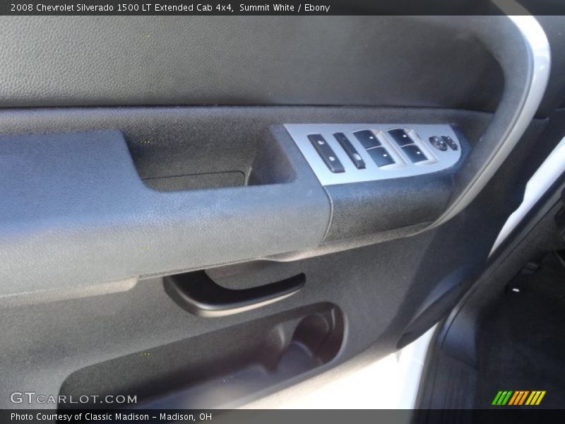 Summit White / Ebony 2008 Chevrolet Silverado 1500 LT Extended Cab 4x4