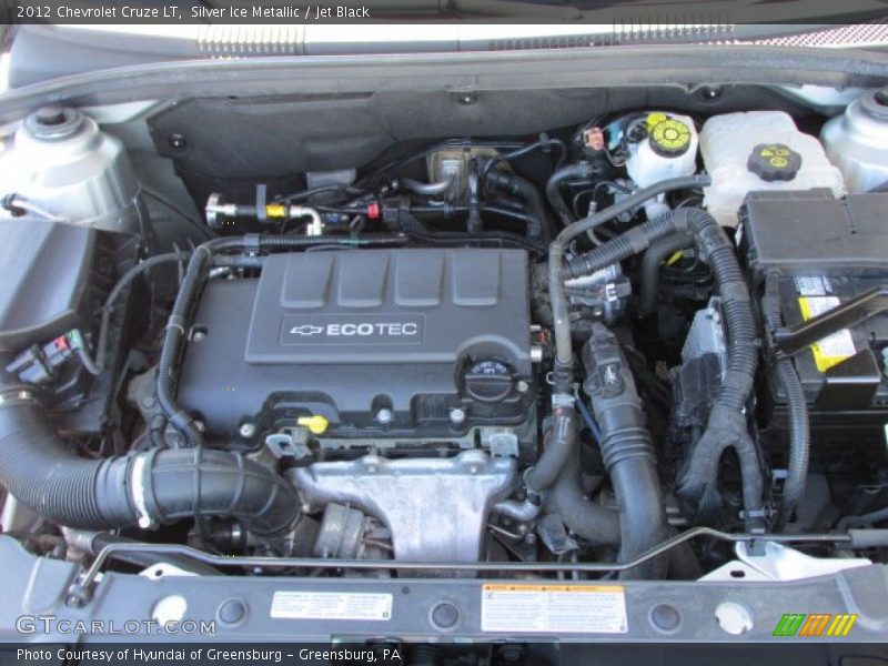 Silver Ice Metallic / Jet Black 2012 Chevrolet Cruze LT