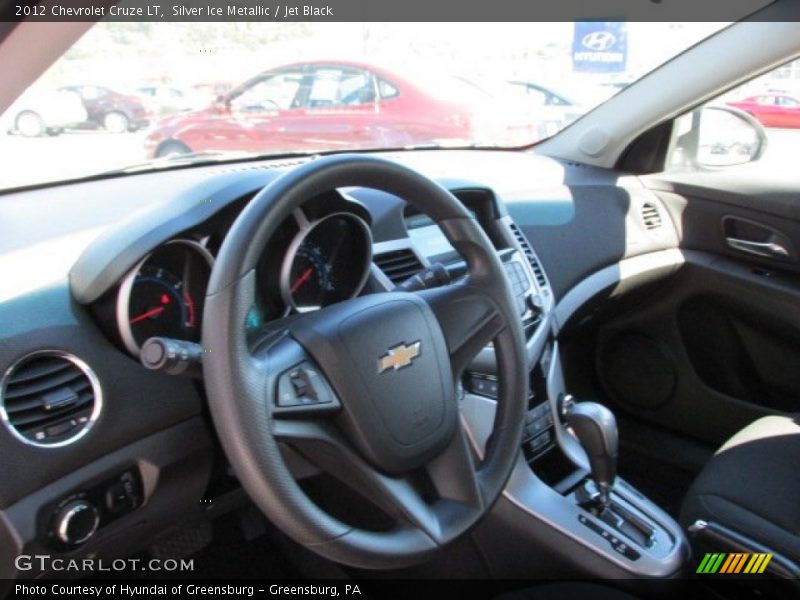 Silver Ice Metallic / Jet Black 2012 Chevrolet Cruze LT