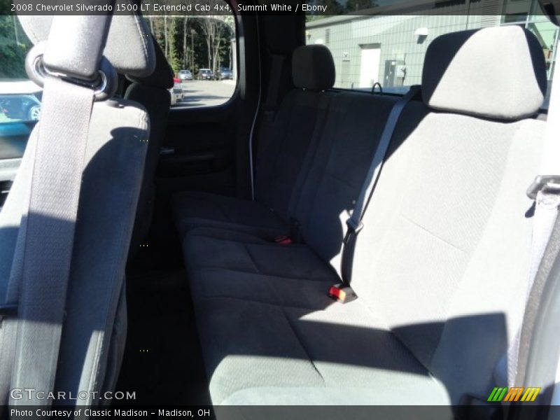 Summit White / Ebony 2008 Chevrolet Silverado 1500 LT Extended Cab 4x4