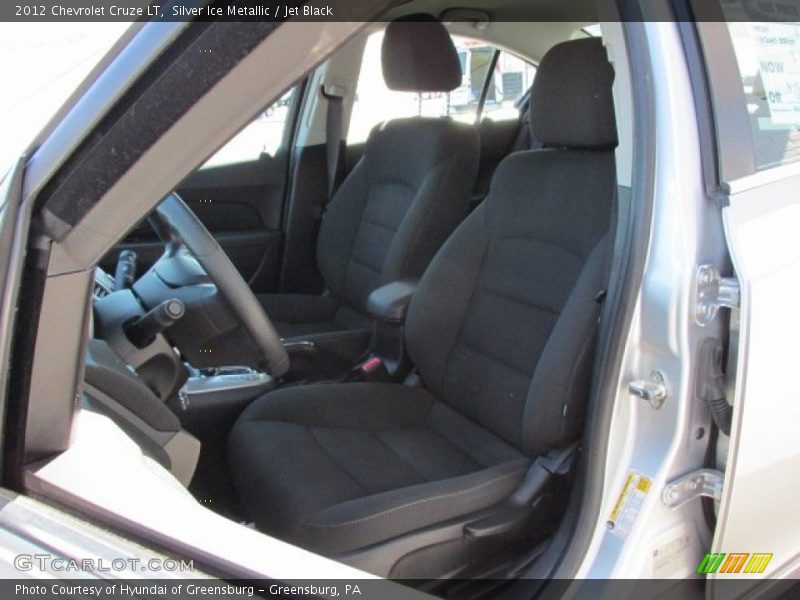 Silver Ice Metallic / Jet Black 2012 Chevrolet Cruze LT