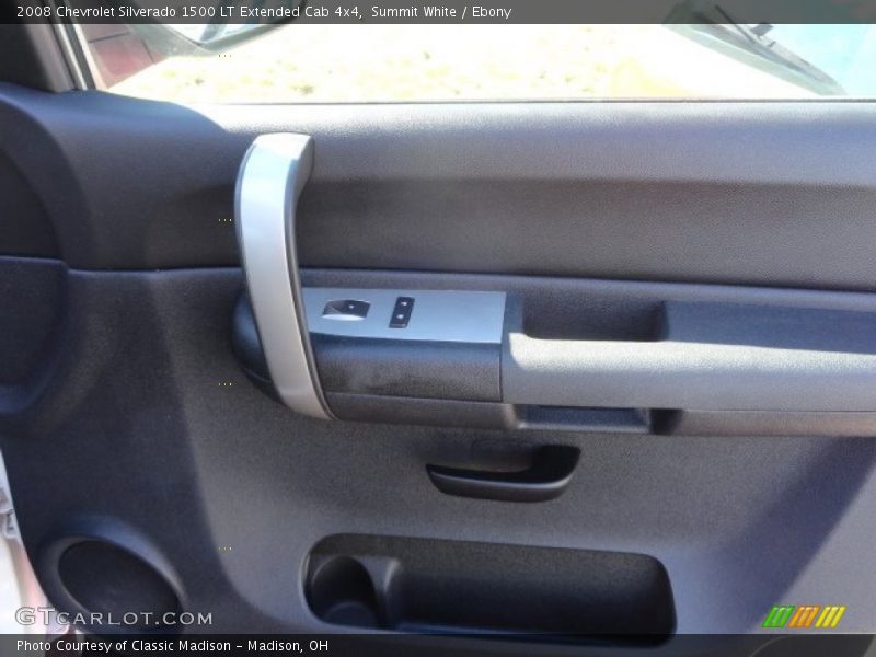 Summit White / Ebony 2008 Chevrolet Silverado 1500 LT Extended Cab 4x4