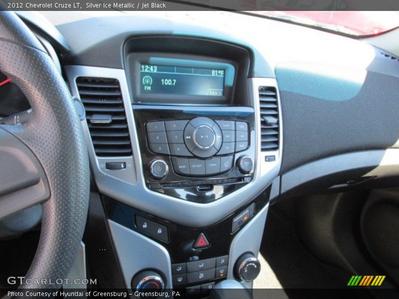 Silver Ice Metallic / Jet Black 2012 Chevrolet Cruze LT