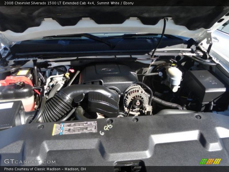 Summit White / Ebony 2008 Chevrolet Silverado 1500 LT Extended Cab 4x4