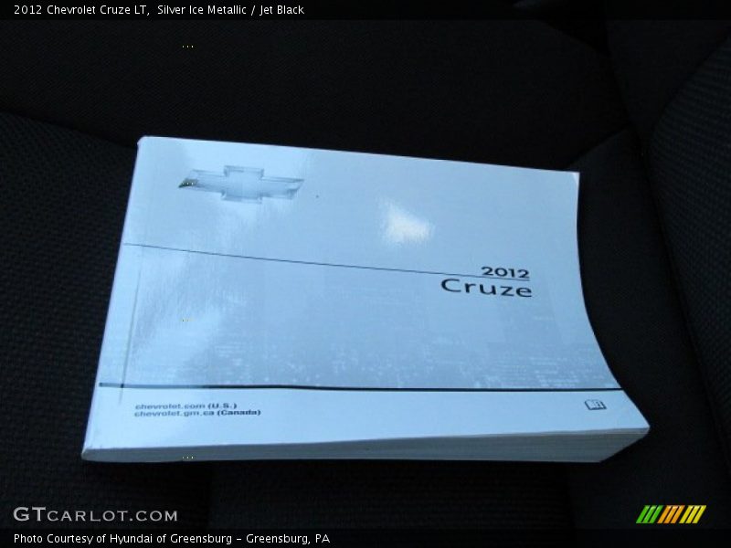 Silver Ice Metallic / Jet Black 2012 Chevrolet Cruze LT