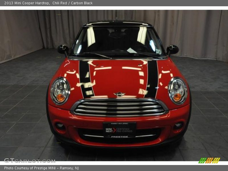 Chili Red / Carbon Black 2013 Mini Cooper Hardtop