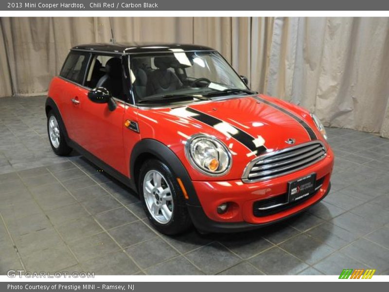 Chili Red / Carbon Black 2013 Mini Cooper Hardtop