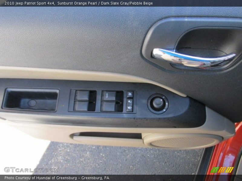 Sunburst Orange Pearl / Dark Slate Gray/Pebble Beige 2010 Jeep Patriot Sport 4x4