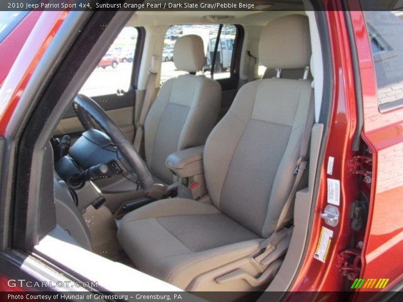 Sunburst Orange Pearl / Dark Slate Gray/Pebble Beige 2010 Jeep Patriot Sport 4x4