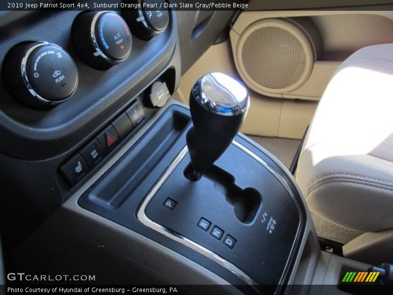 Sunburst Orange Pearl / Dark Slate Gray/Pebble Beige 2010 Jeep Patriot Sport 4x4