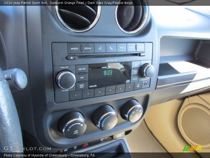 Sunburst Orange Pearl / Dark Slate Gray/Pebble Beige 2010 Jeep Patriot Sport 4x4