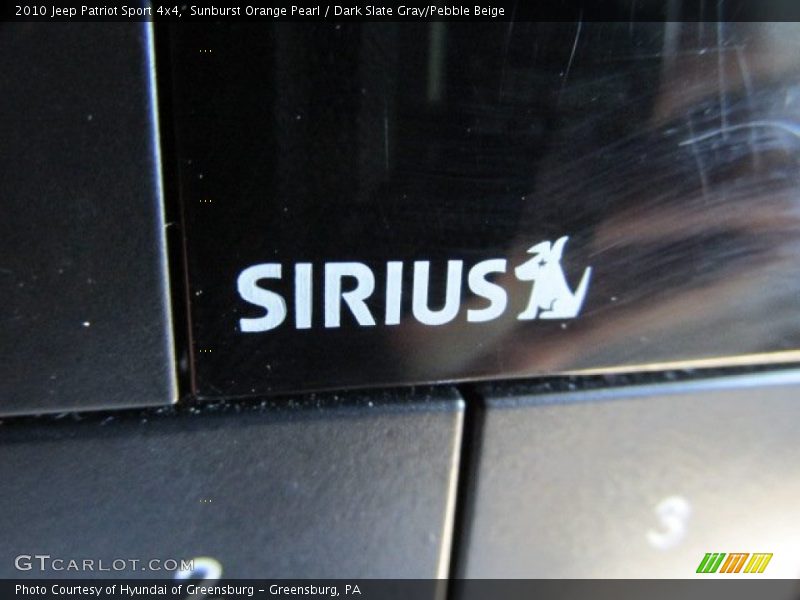 Sunburst Orange Pearl / Dark Slate Gray/Pebble Beige 2010 Jeep Patriot Sport 4x4