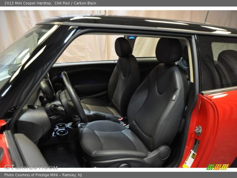 Chili Red / Carbon Black 2013 Mini Cooper Hardtop