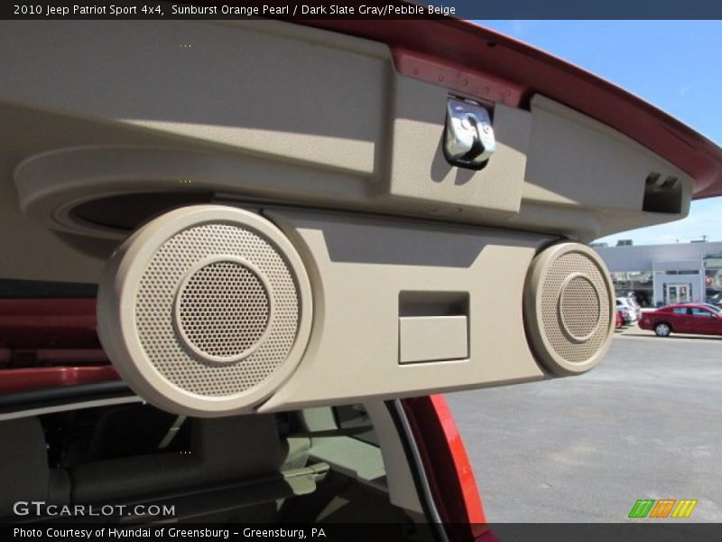Sunburst Orange Pearl / Dark Slate Gray/Pebble Beige 2010 Jeep Patriot Sport 4x4