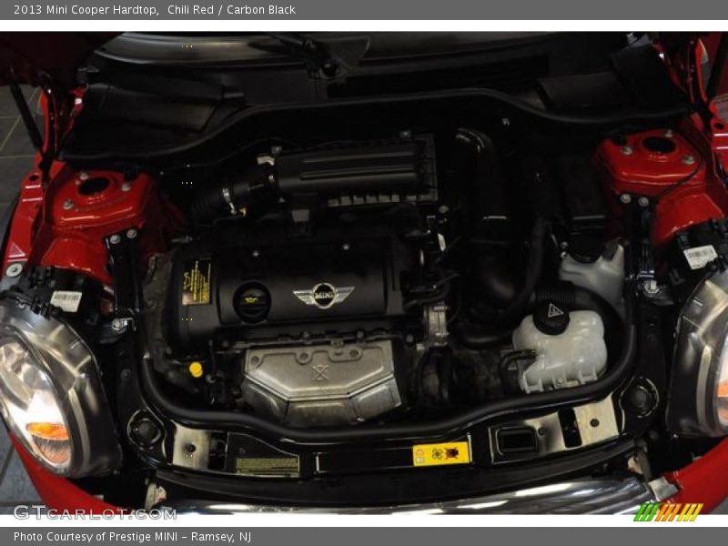 Chili Red / Carbon Black 2013 Mini Cooper Hardtop
