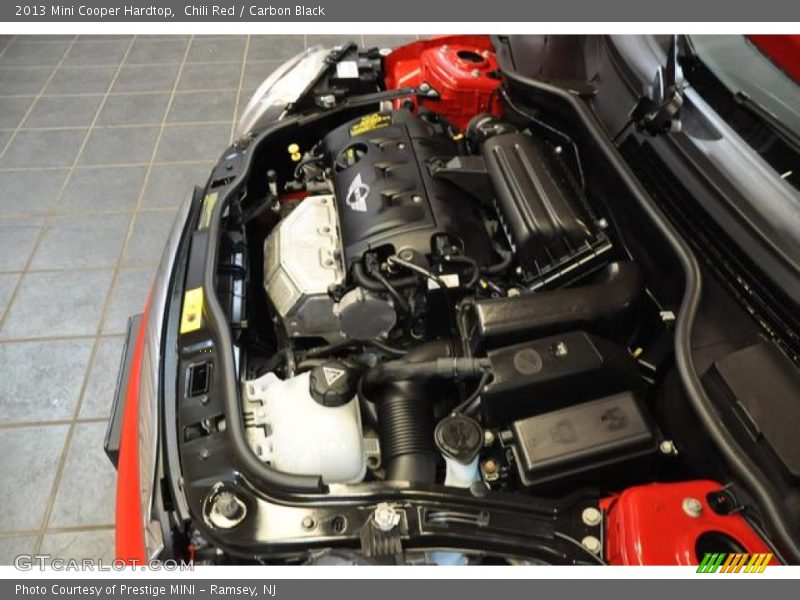 Chili Red / Carbon Black 2013 Mini Cooper Hardtop