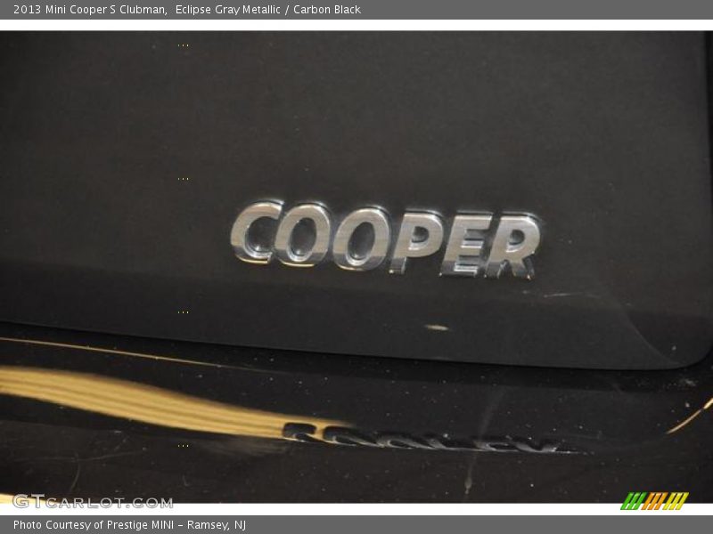 Eclipse Gray Metallic / Carbon Black 2013 Mini Cooper S Clubman