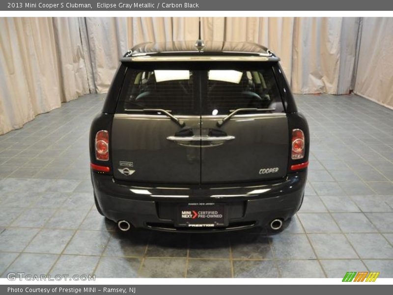 Eclipse Gray Metallic / Carbon Black 2013 Mini Cooper S Clubman