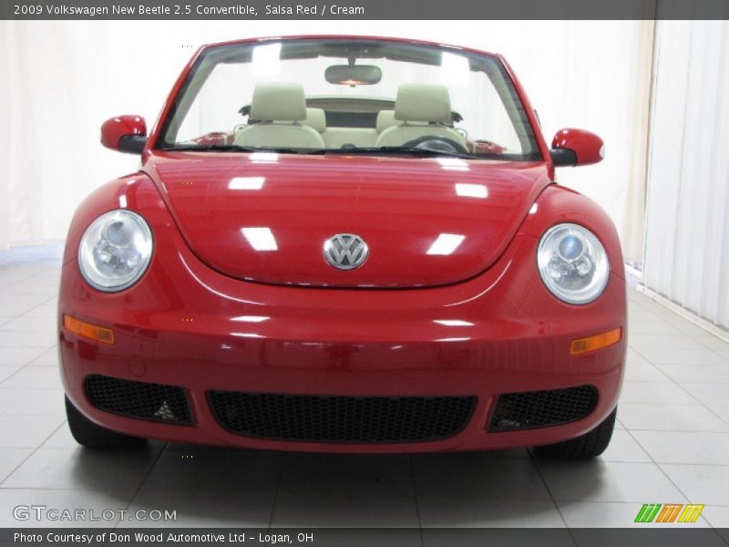 Salsa Red / Cream 2009 Volkswagen New Beetle 2.5 Convertible