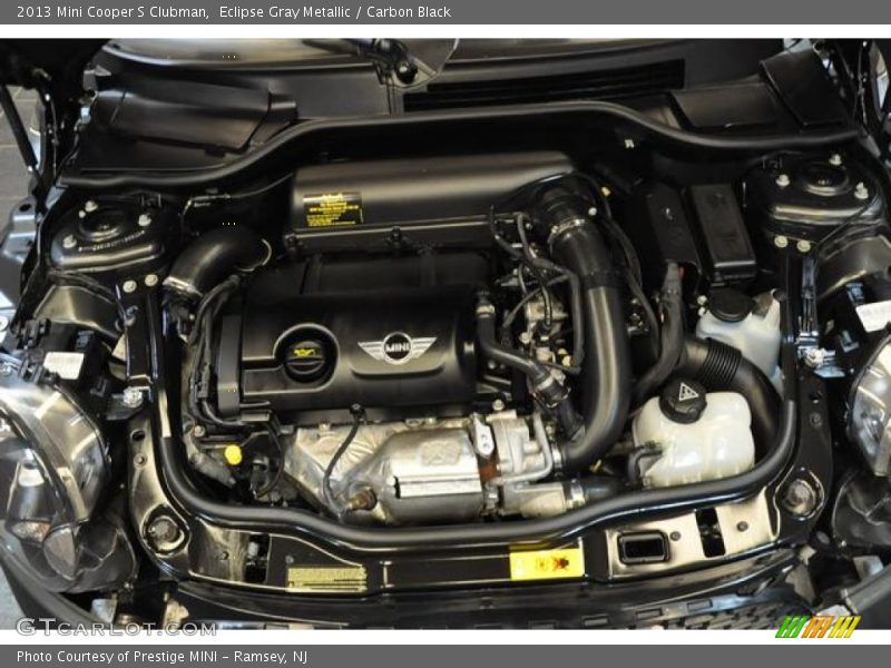 Eclipse Gray Metallic / Carbon Black 2013 Mini Cooper S Clubman